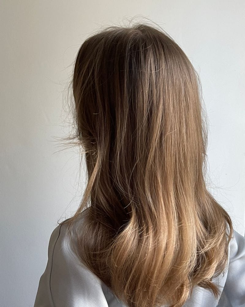 Hair Coloring — before