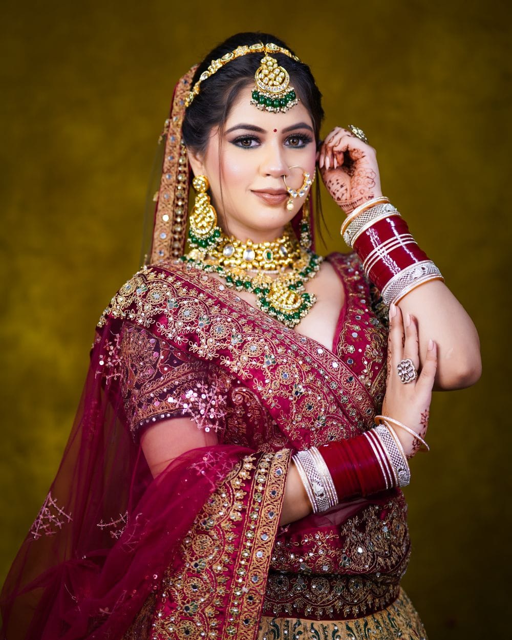 Bridal makeup at Éclat